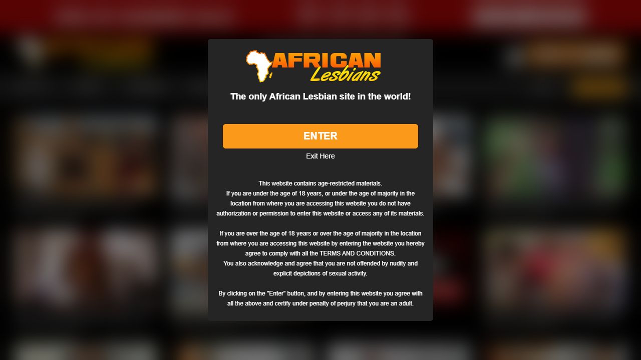 African Lesbians 最新网站截图