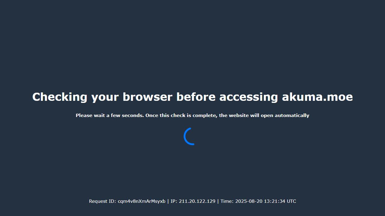 Akuma.moe 最新网站截图