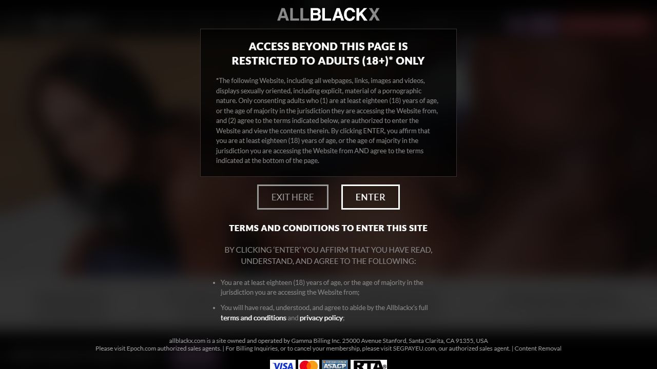 AllBlackX 最新网站截图