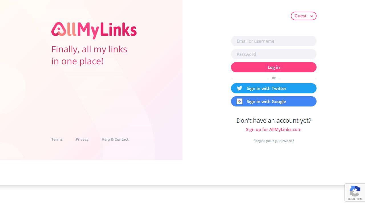 allmylinks 最新网站截图