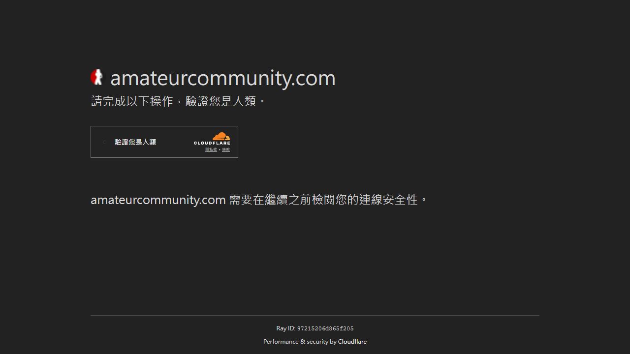 AmateurCommunity 最新网站截图
