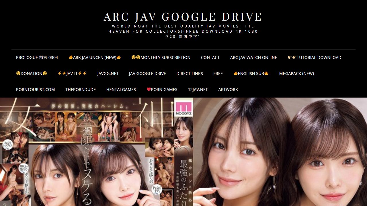 Arc JAV 最新网站截图