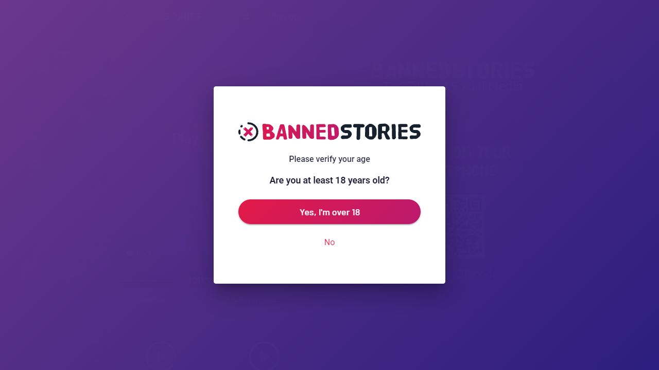 Banned Stories 最新网站截图