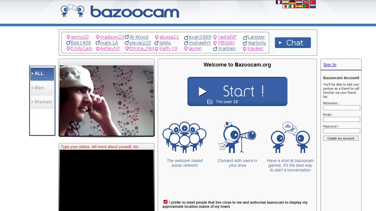 BazooCam 最新网站截图