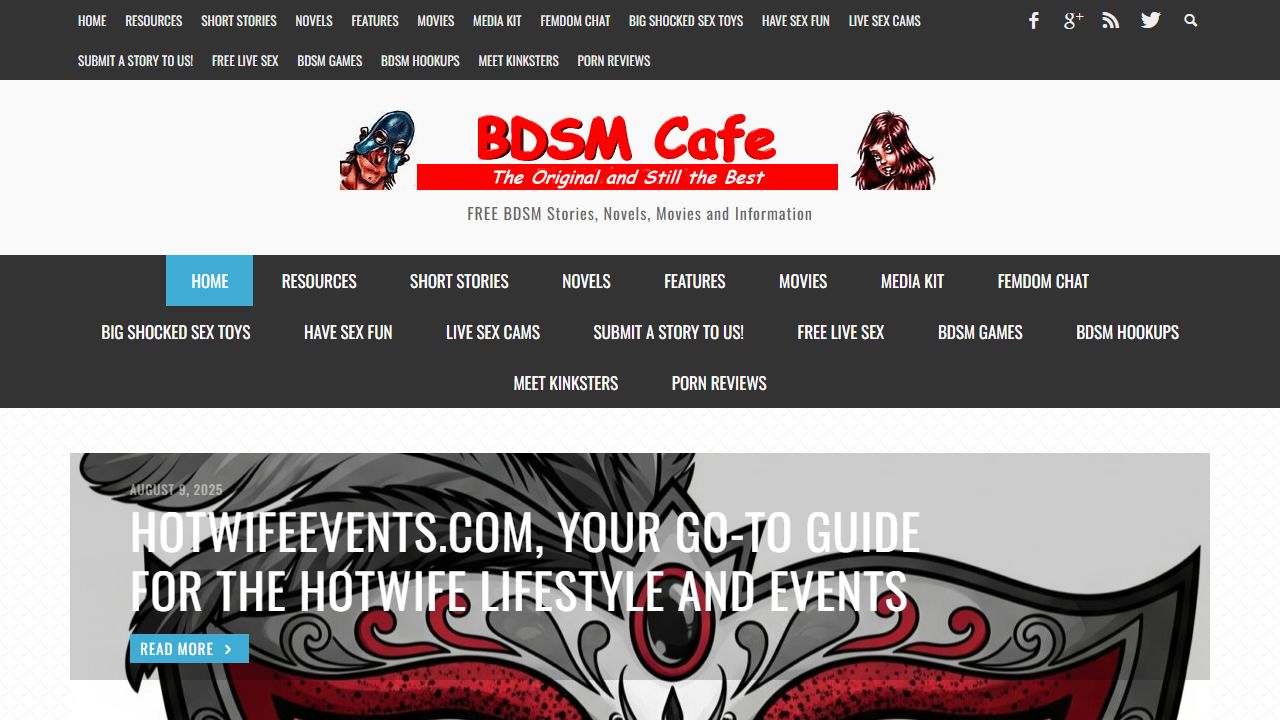 BDSMcafe 最新网站截图