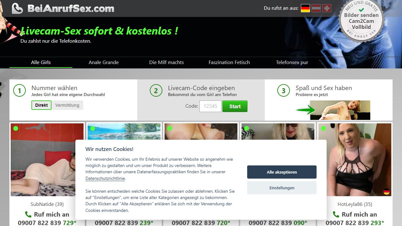 BeiAnrufSex 最新网站截图