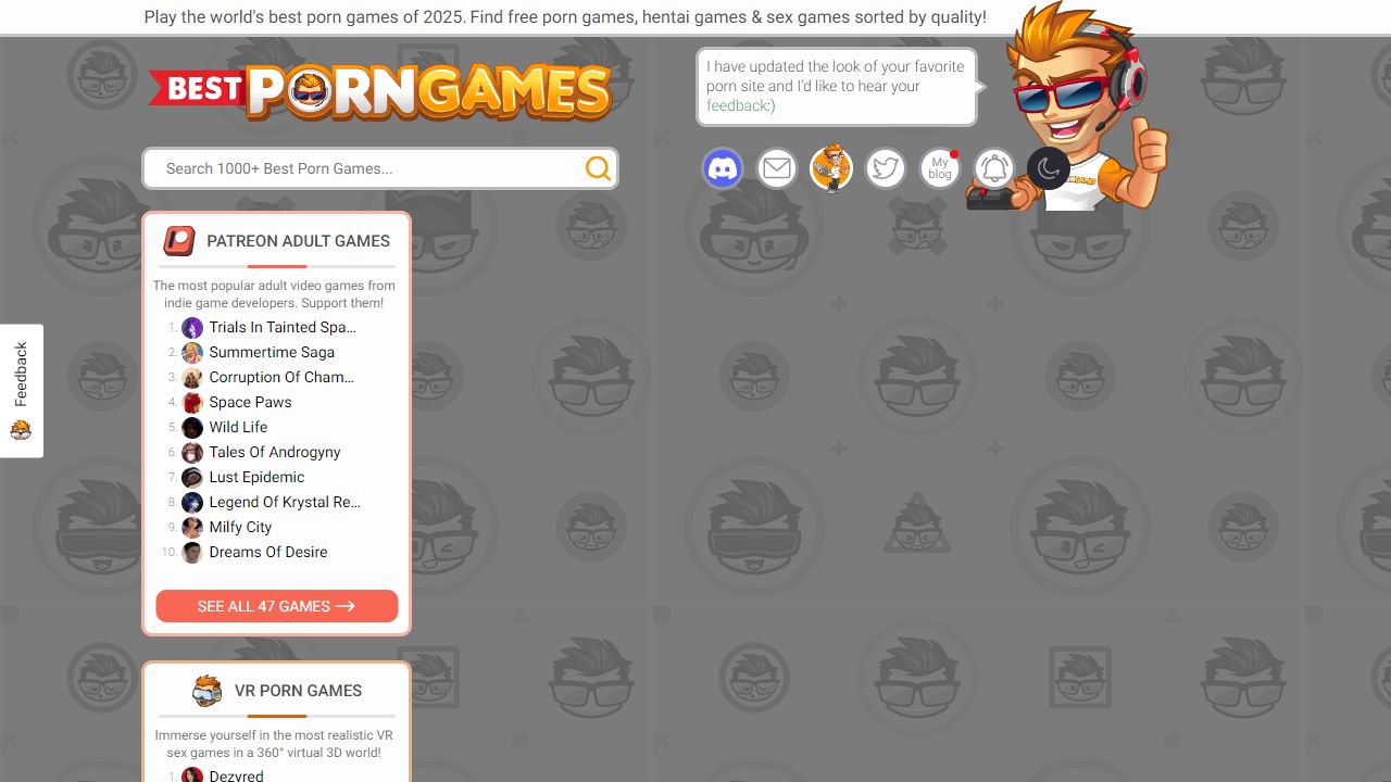 BestPornGames.com 最新网站截图