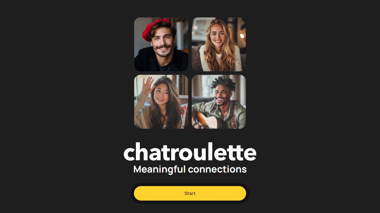 ChatRoulette 最新网站截图