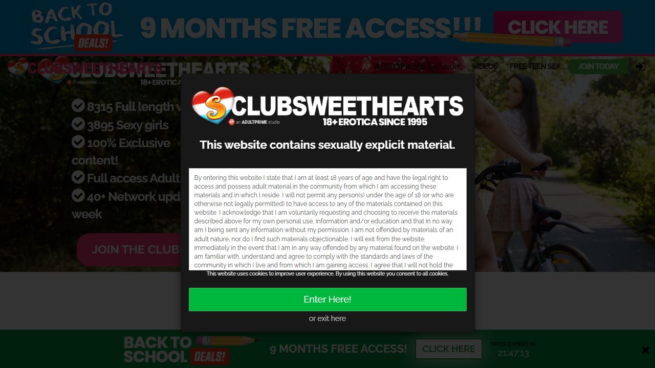 Club Seventeen 最新网站截图