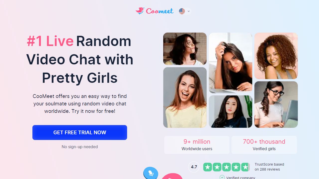 CooMeet 最新网站截图