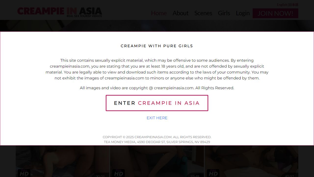 Creampie In Asia 最新网站截图