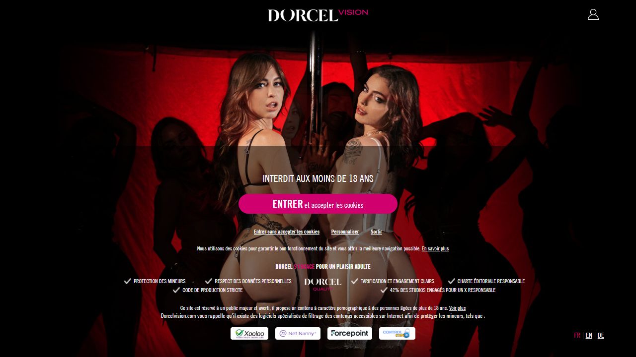Dorcel Vision 最新网站截图
