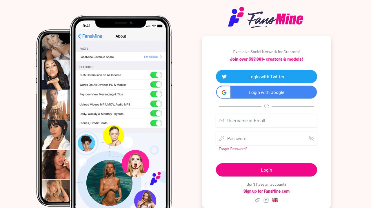 FansMine 最新网站截图