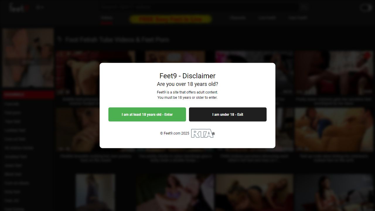 Feet9 最新网站截图