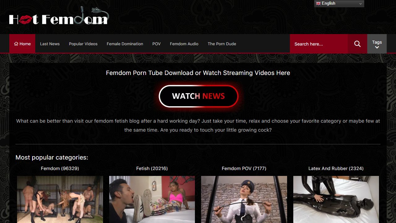 FetishFemdom 最新网站截图
