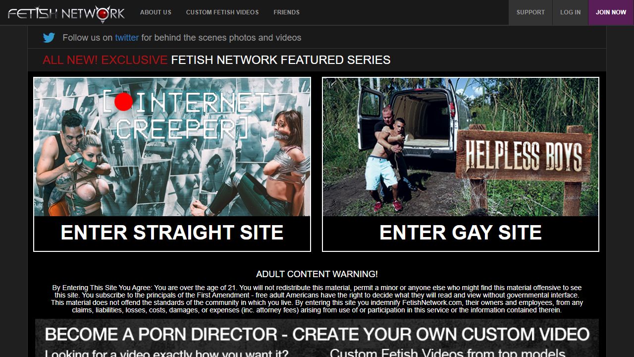 Fetish Network 最新网站截图