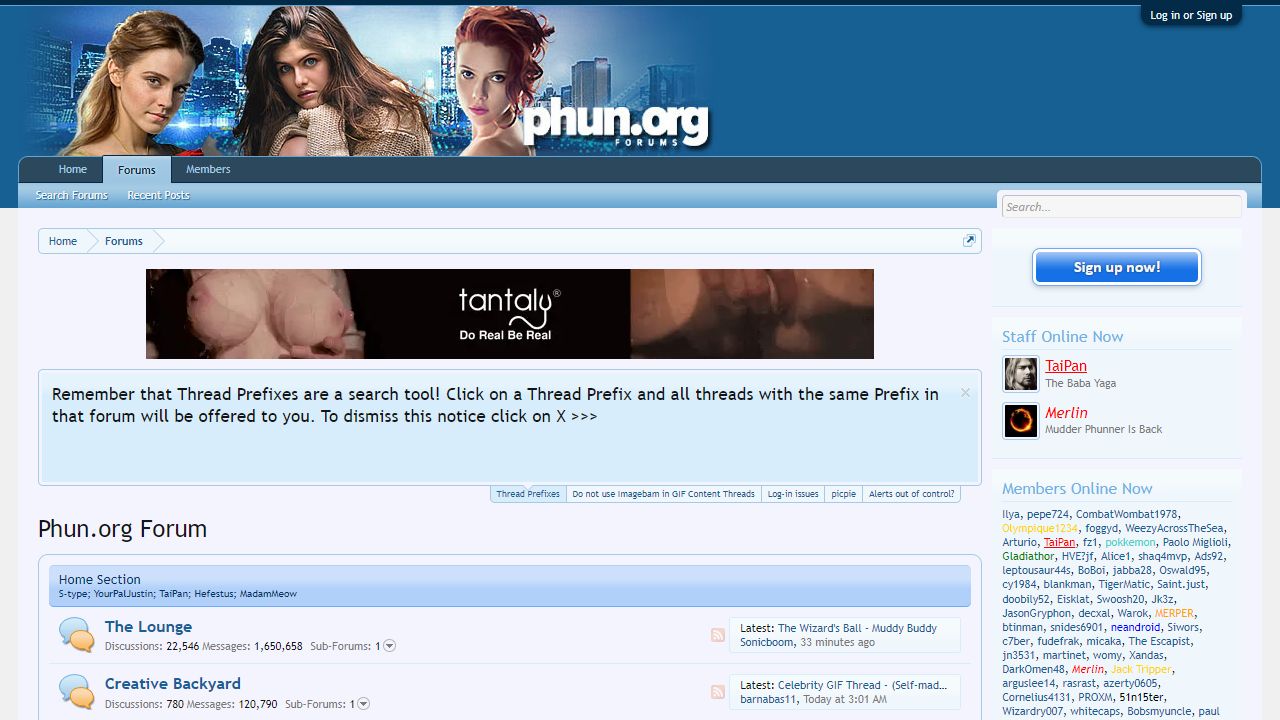 Phun 最新网站截图