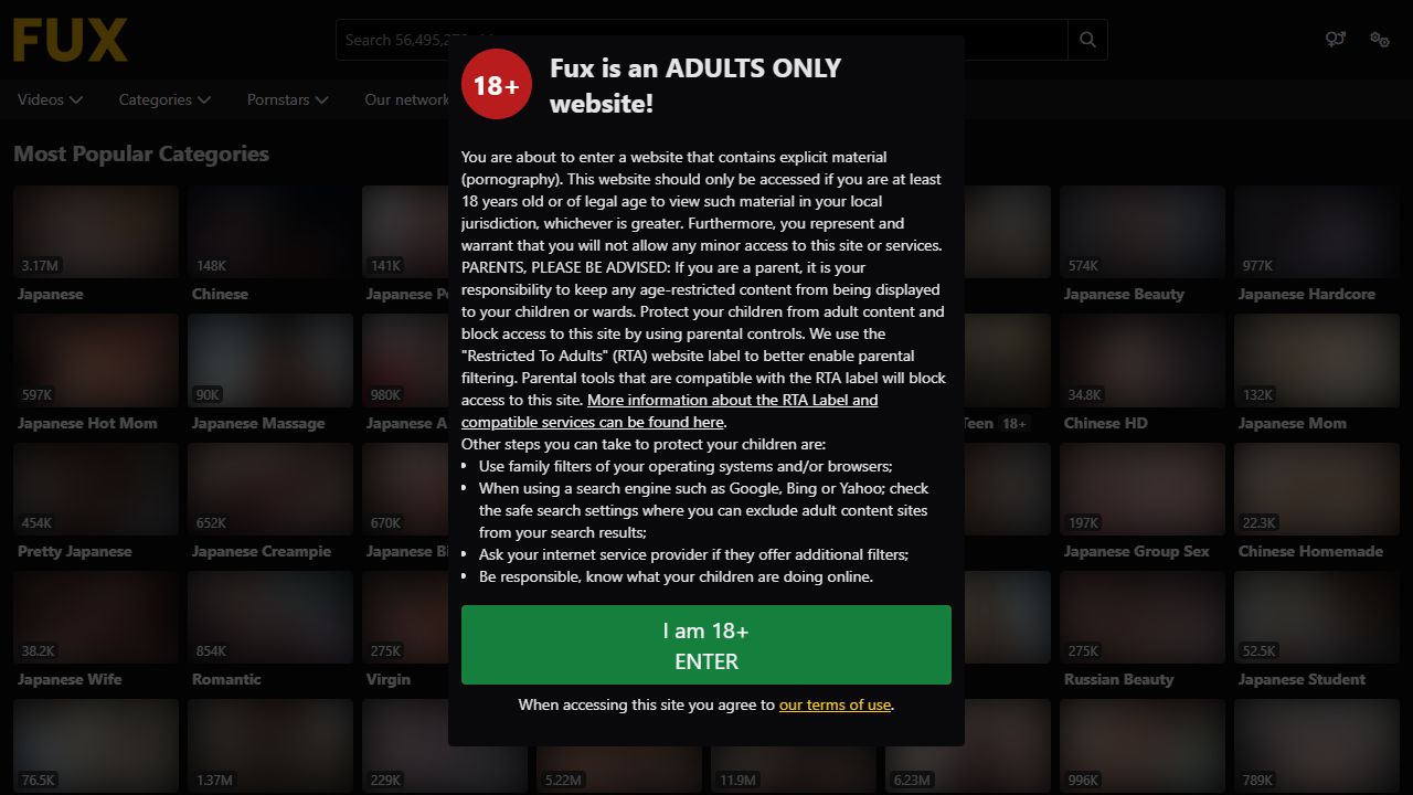Fux.com 最新网站截图