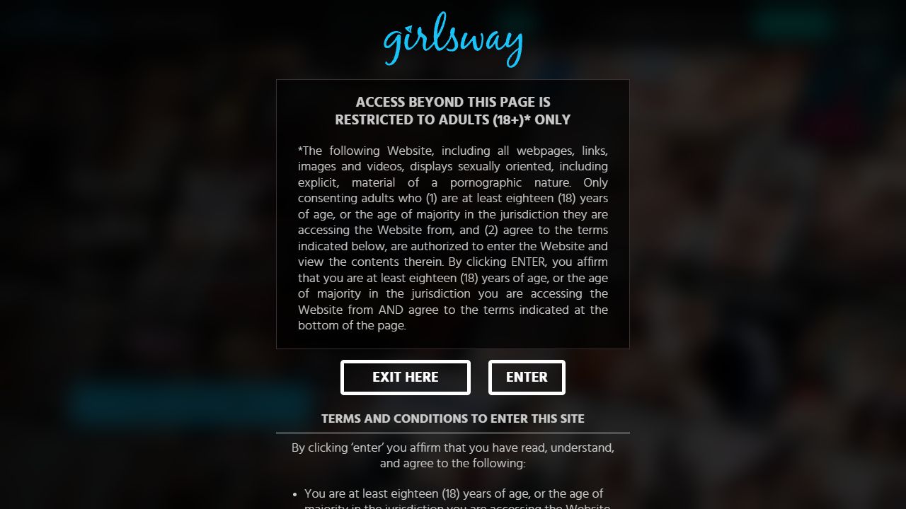GirlsWay 最新网站截图