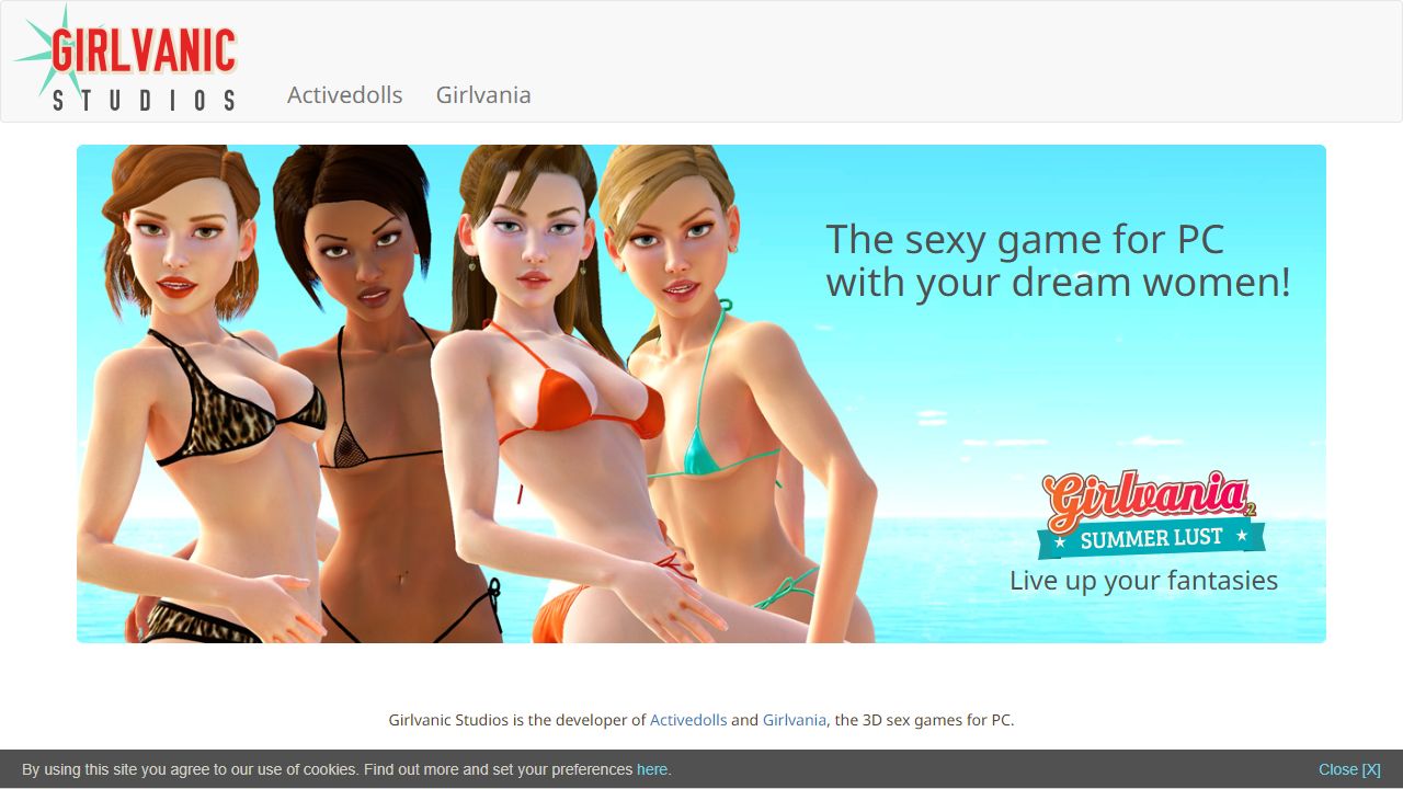 Girlvania Summer Lust 最新网站截图