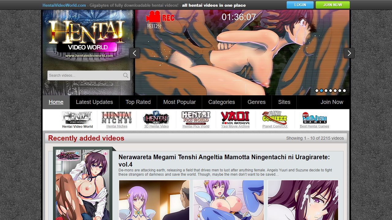Hentai Video World 最新网站截图