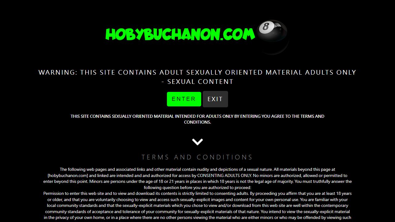 Hoby Buchanon 最新网站截图