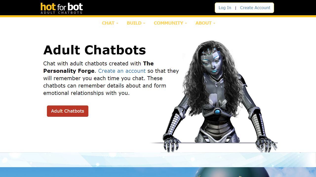 Hot For Bot 最新网站截图