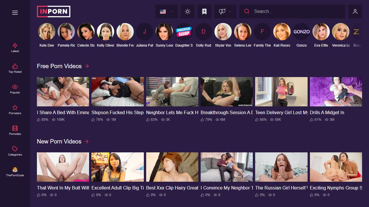 InPorn 最新网站截图
