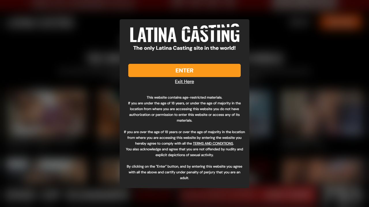 LatinaCasting 最新网站截图