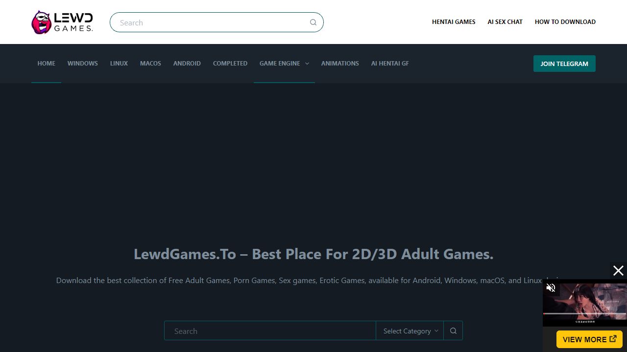 LewdGames 最新网站截图
