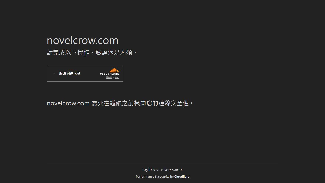 NovelCrow 最新网站截图