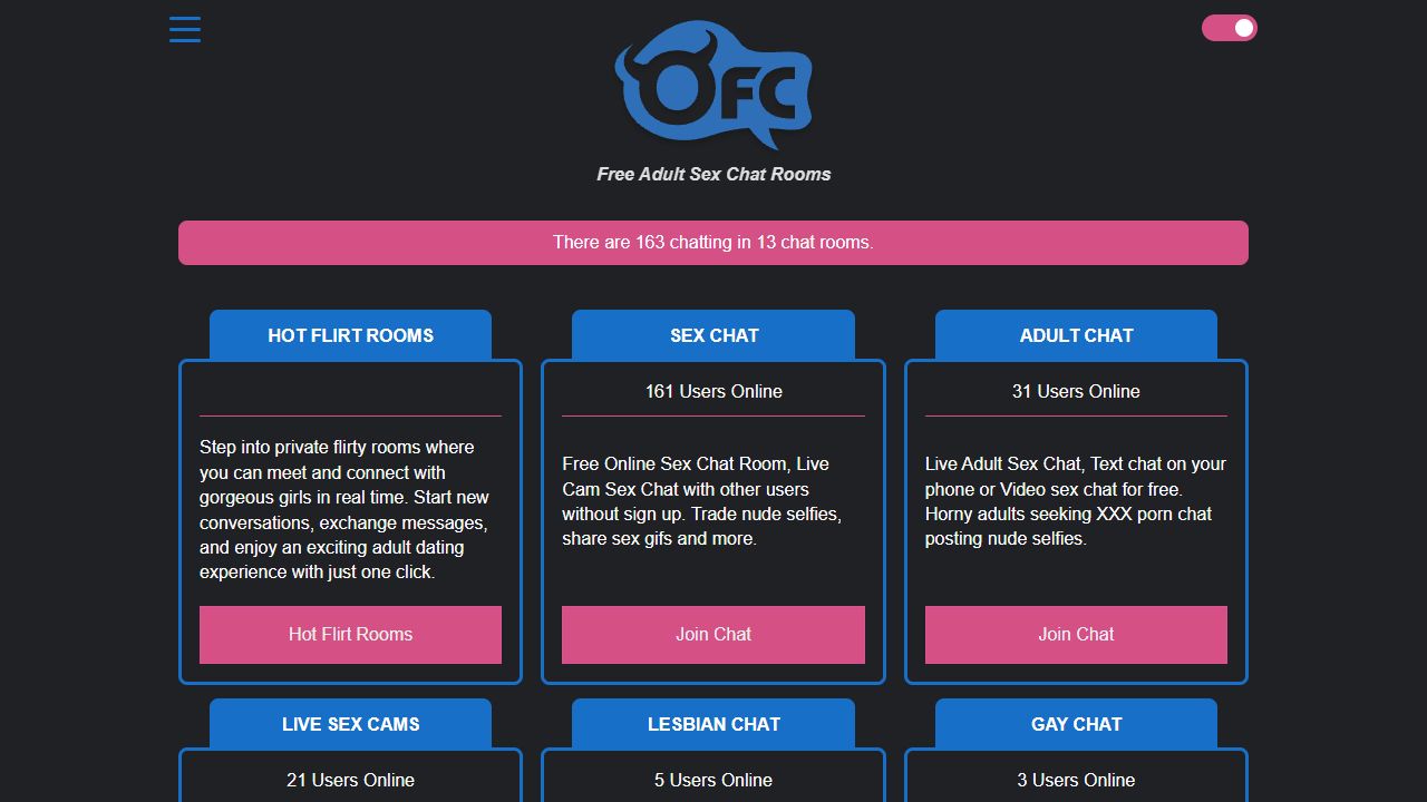 Online Free Chat 最新网站截图