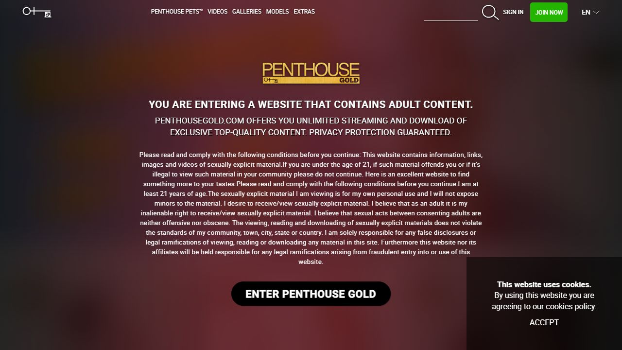 PentHouseGold 最新网站截图