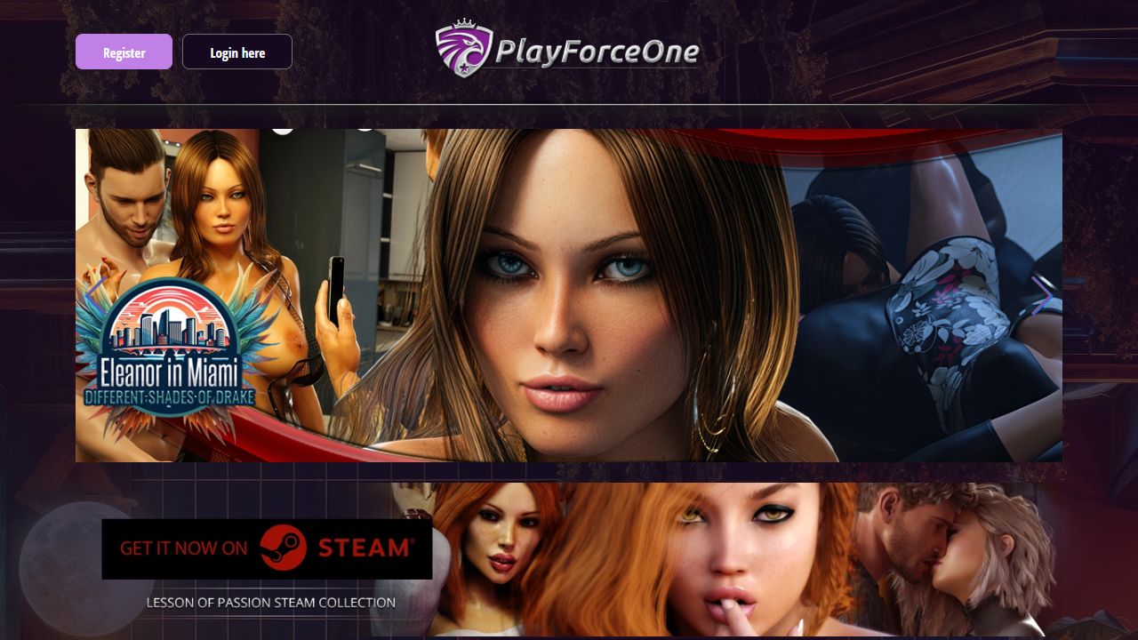 PlayForceOne 最新网站截图
