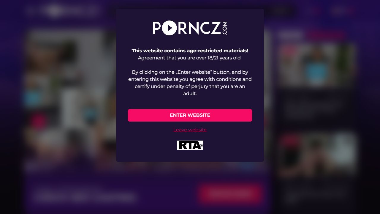 PornCZ 最新网站截图