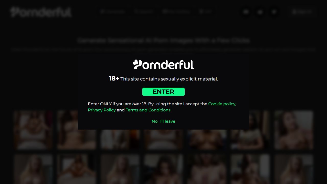 Pornderful 最新网站截图