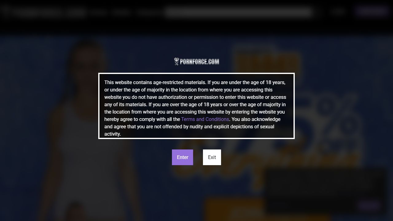 PornForce 最新网站截图