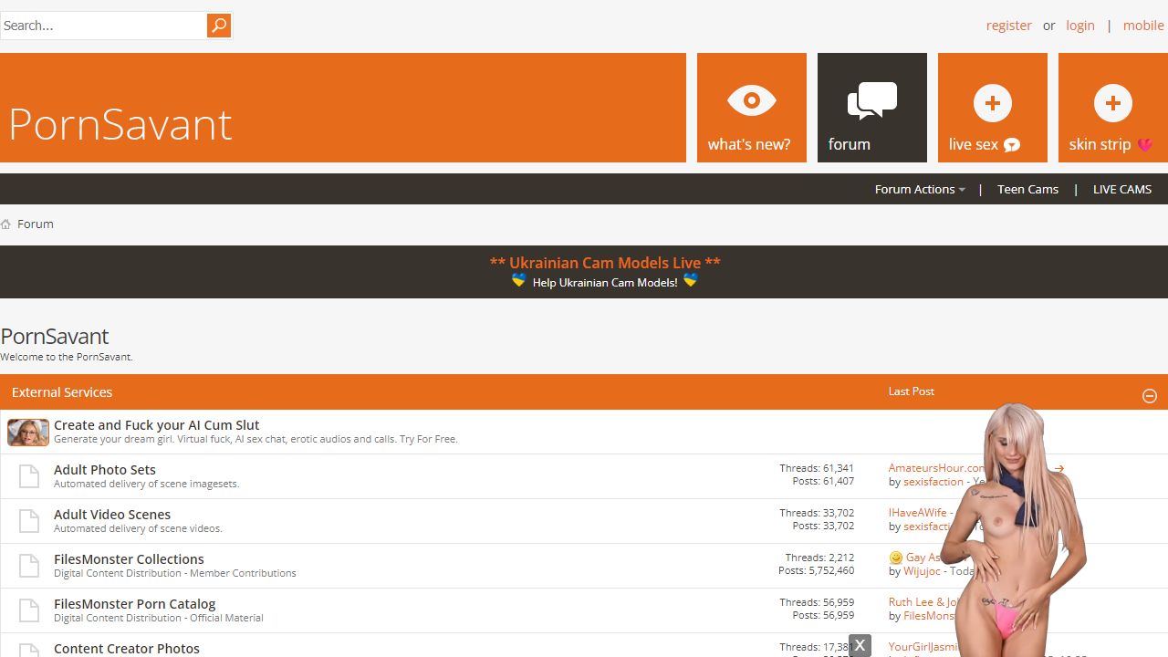PornSavant 最新网站截图