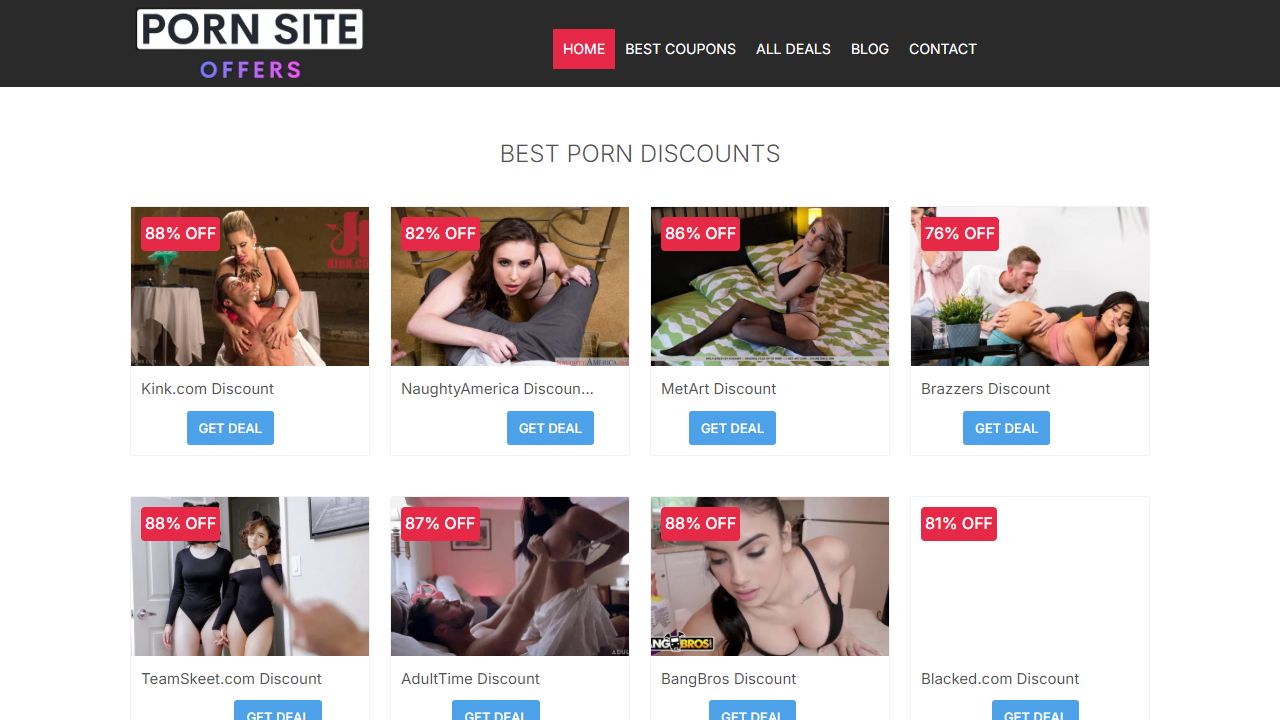 Porn Site Offers 最新网站截图