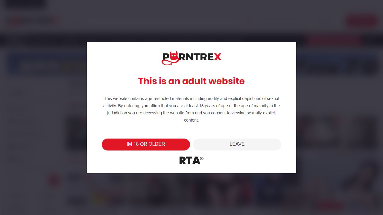 PornTrex 最新网站截图