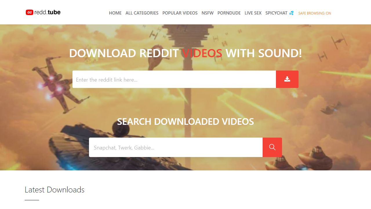 Reddit Tube 最新网站截图