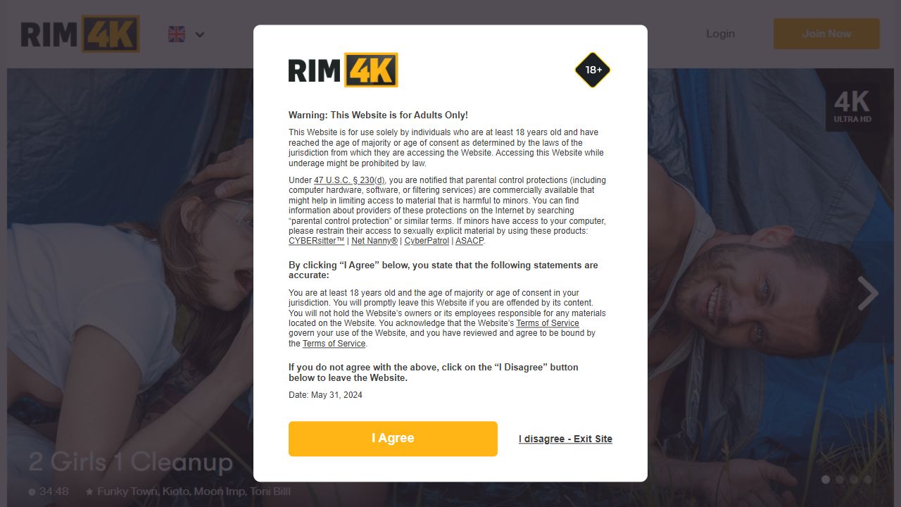 Rim4K 最新网站截图