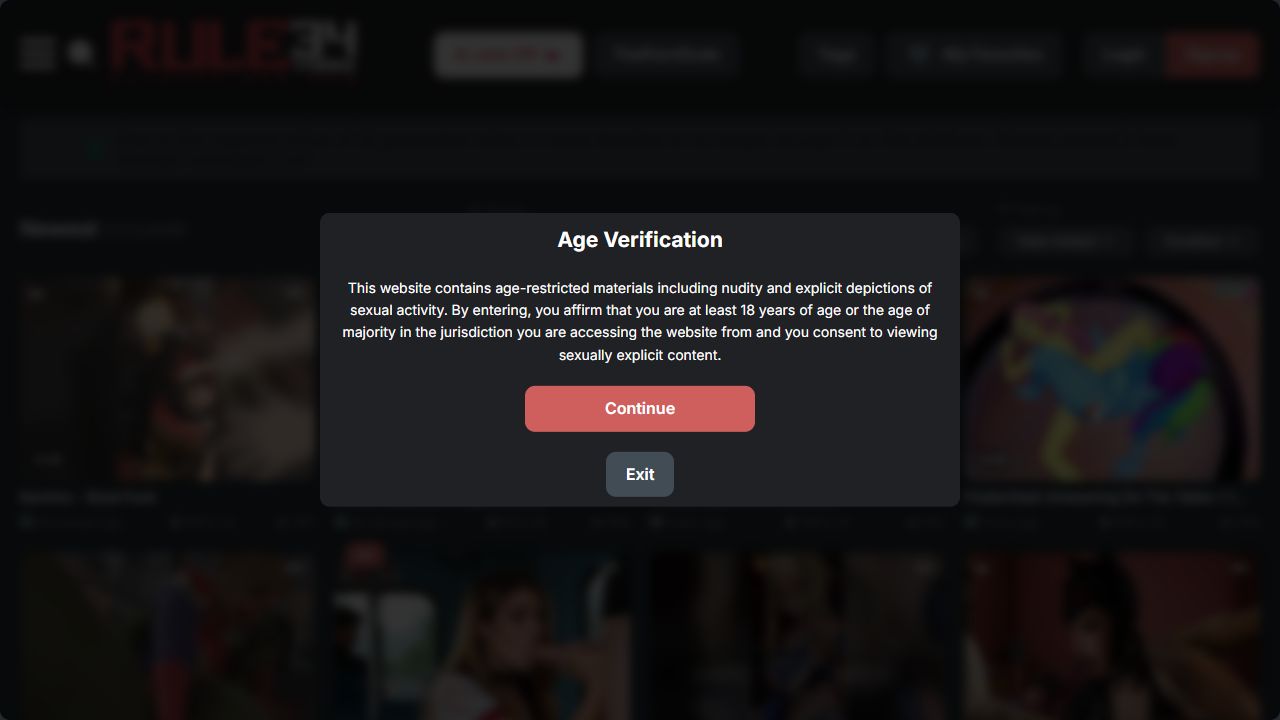 Rule34Video 最新网站截图