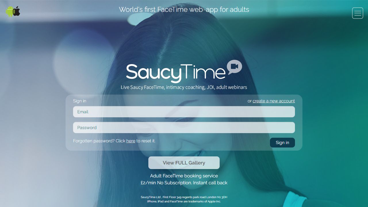SaucyTime 最新网站截图