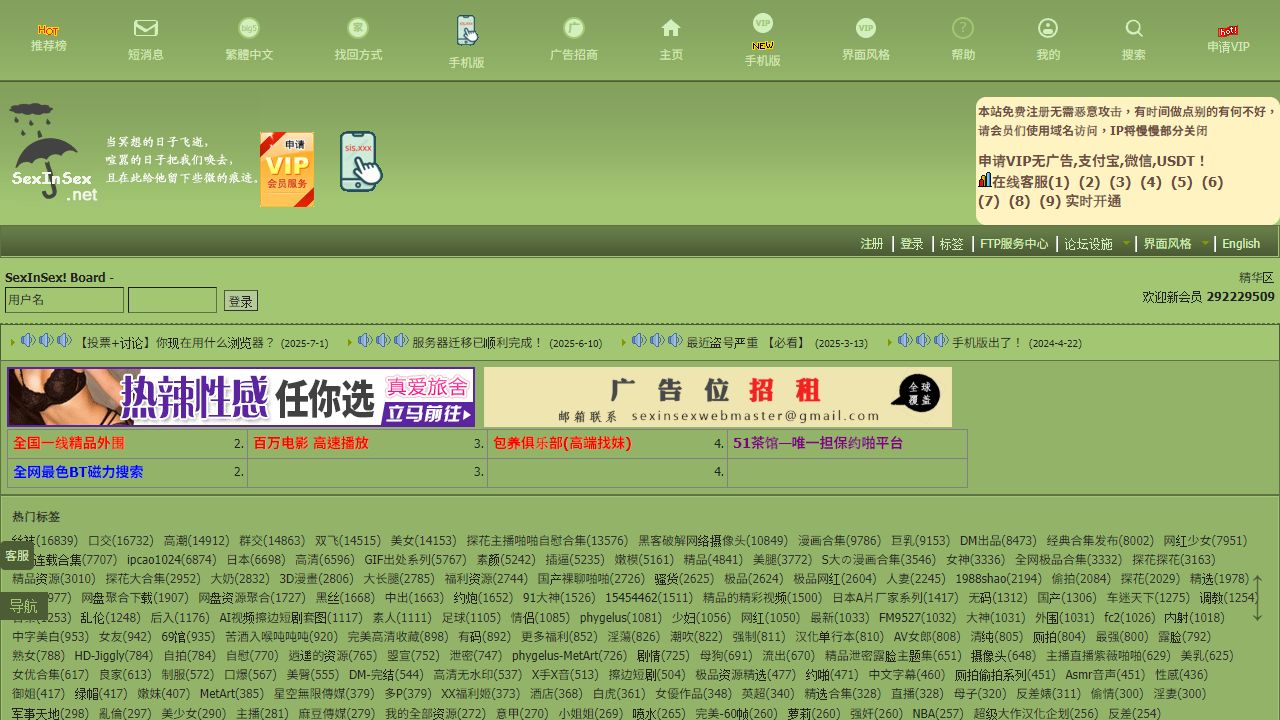 SexInSex 最新网站截图
