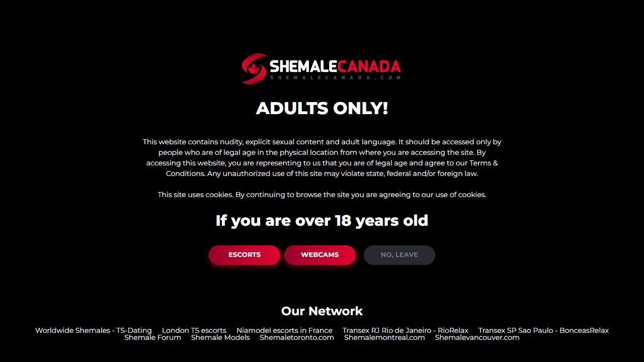 ShemaleCanada 最新网站截图