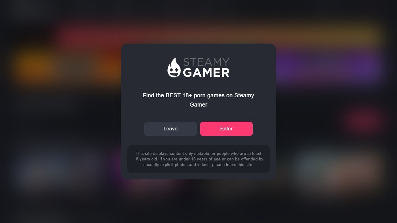 Steamy Gamer 最新网站截图