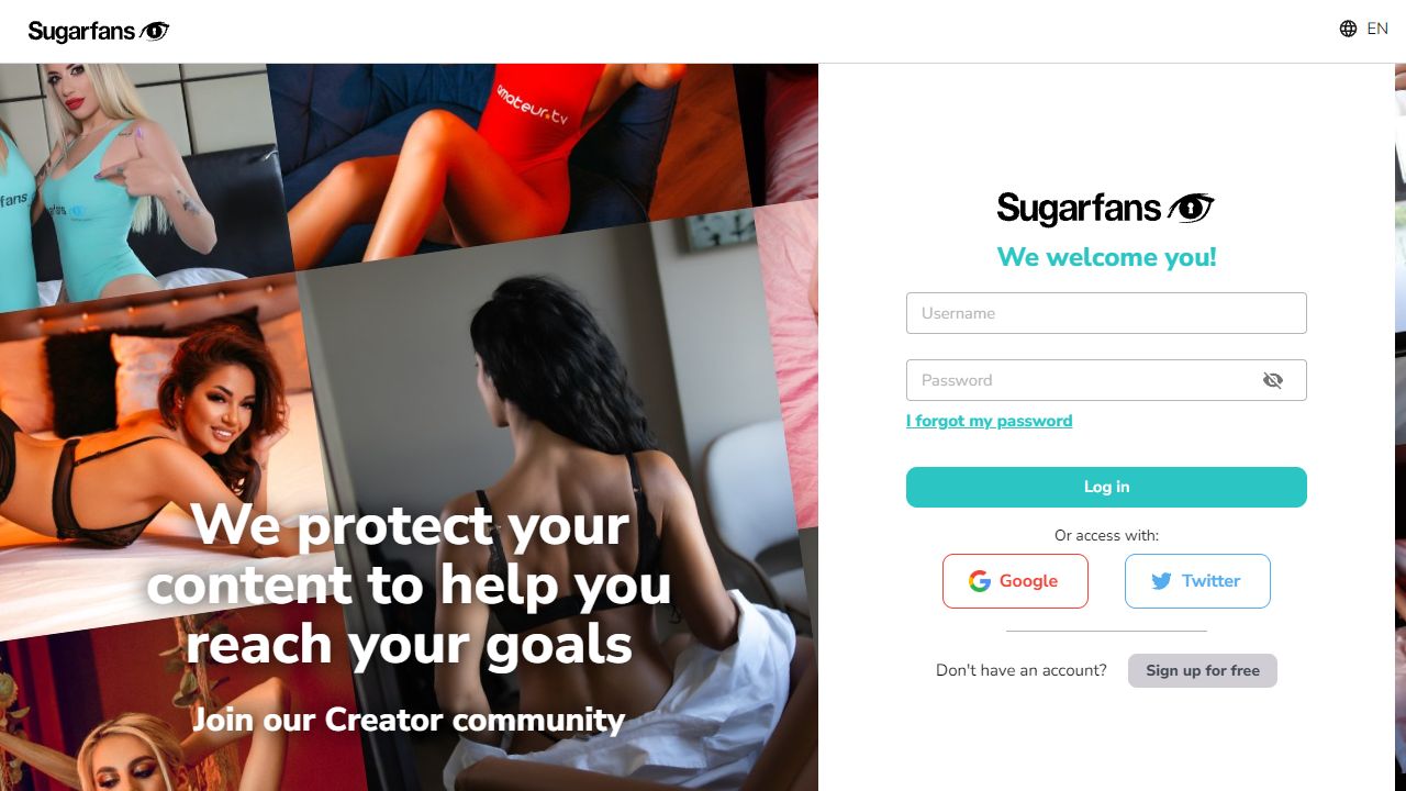 SugarFans 最新网站截图