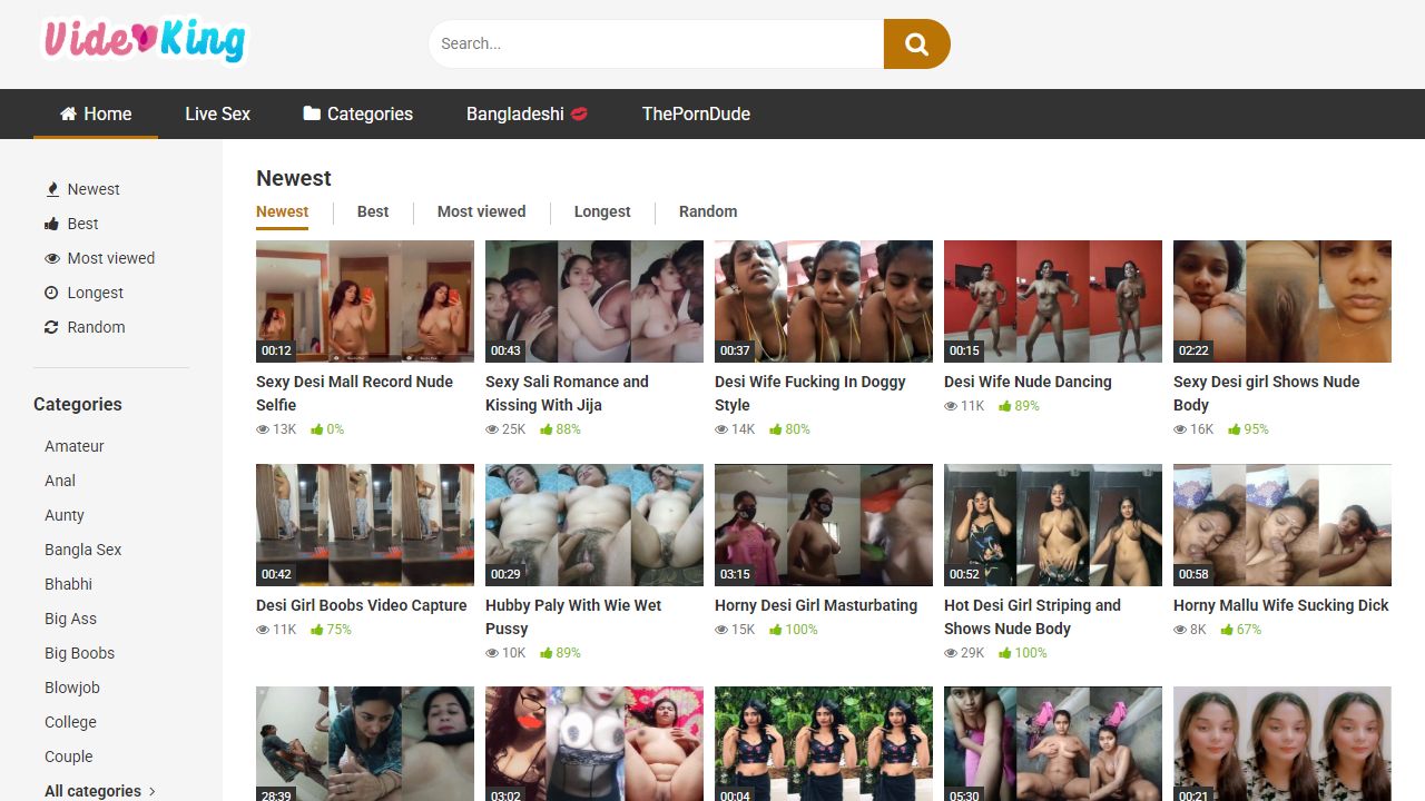 VideKing 最新网站截图