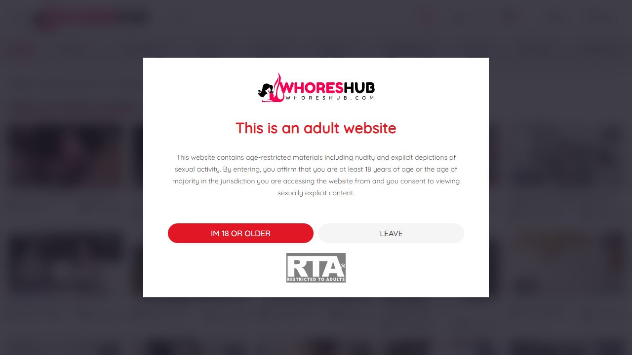 WhoresHub 最新网站截图